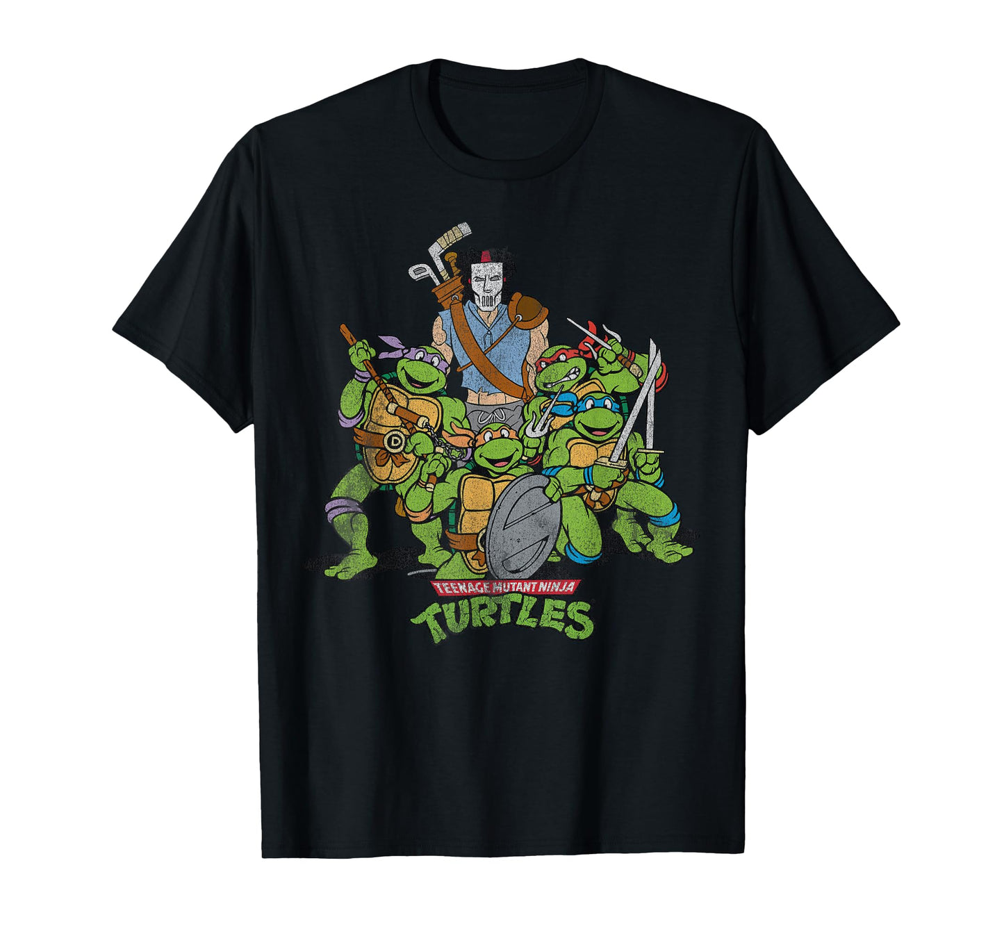 Teenage Mutant Ninja Turtles - and Casey Jones T-Shirt