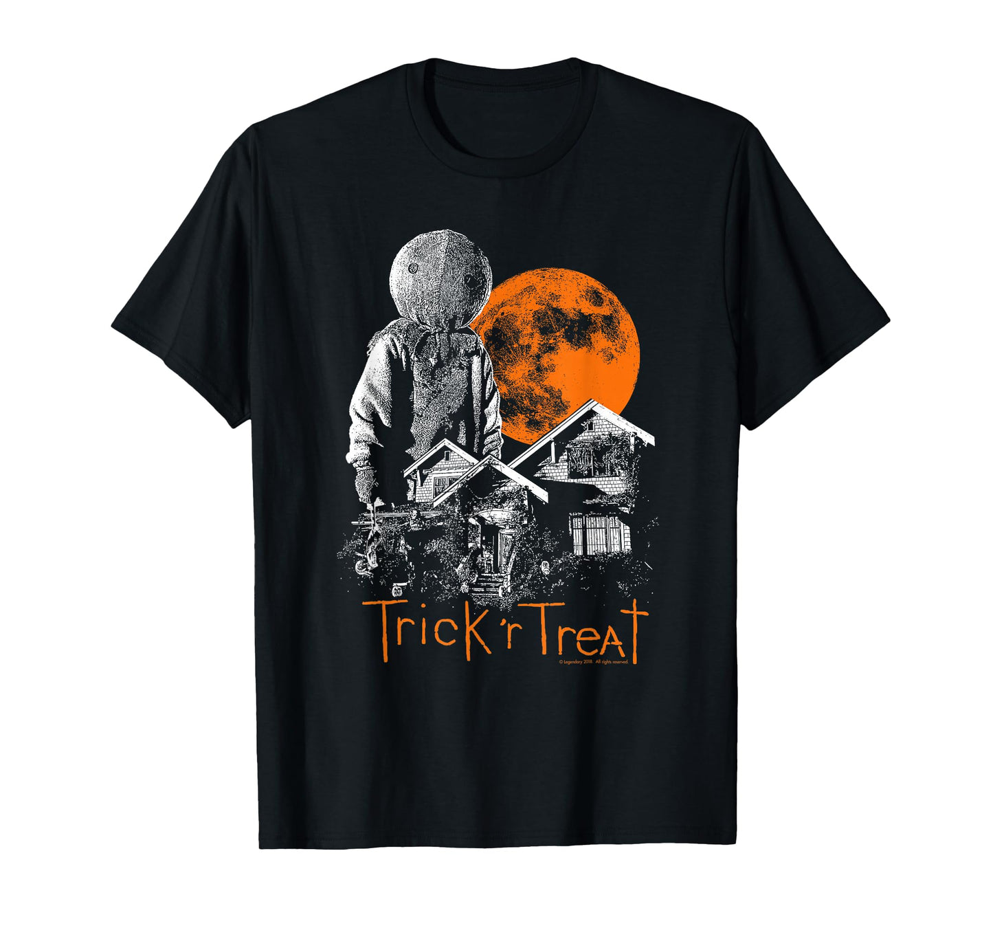 Trick 'r Treat Sam House and Moon T-Shirt