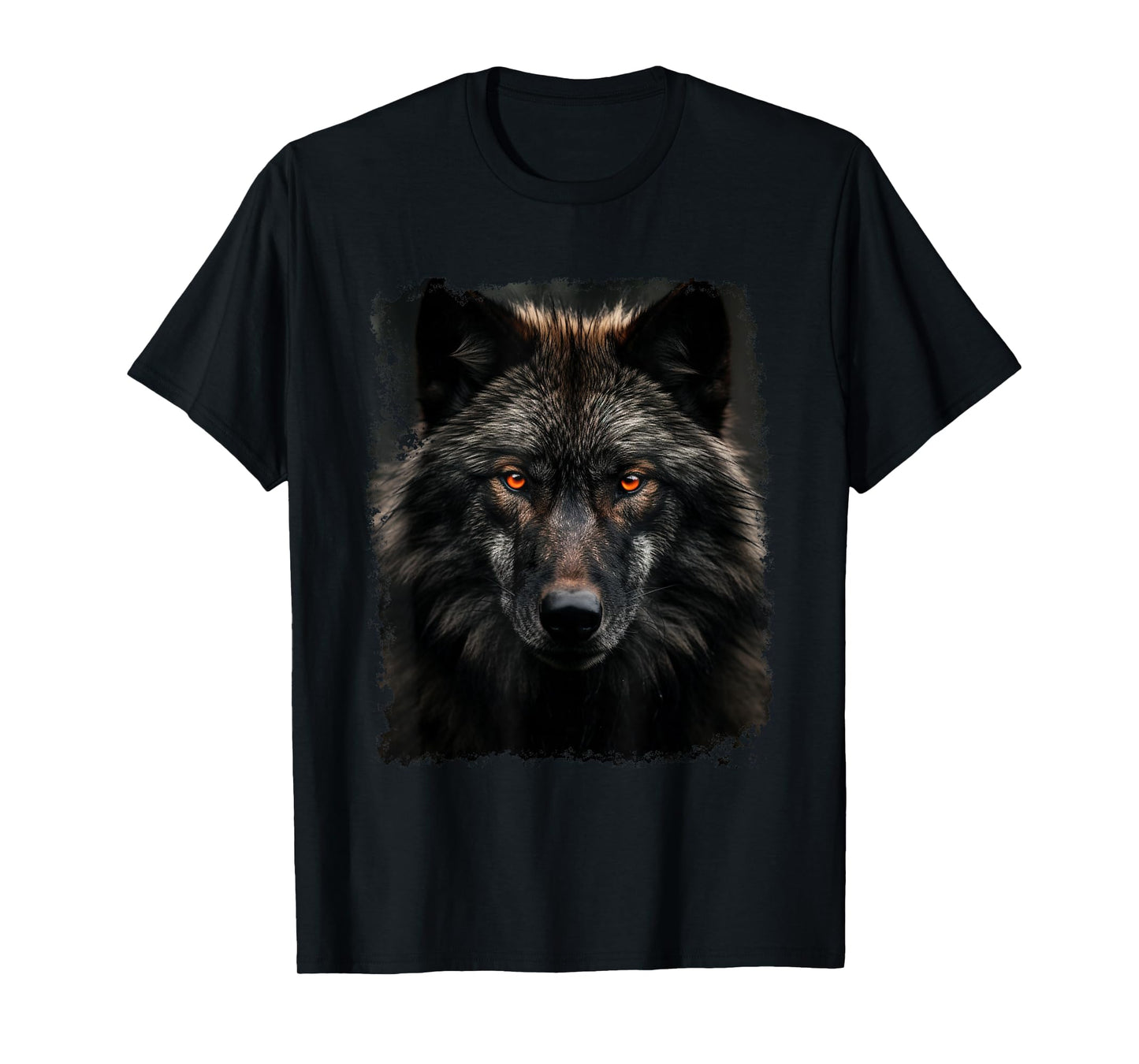 Noah&Friends Black Wolf T-Shirt