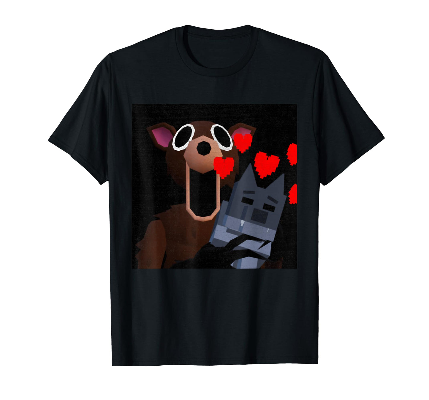 99 Night Halloween Gamer Deer in The Forest Kids Funny T-Shirt