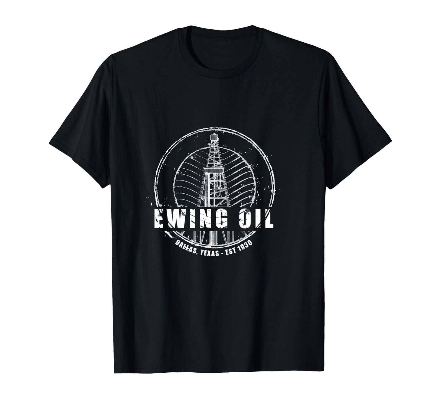 DALLAS | Ewing Oil Company Classic 80's TV Long Sleeve T-Shirt