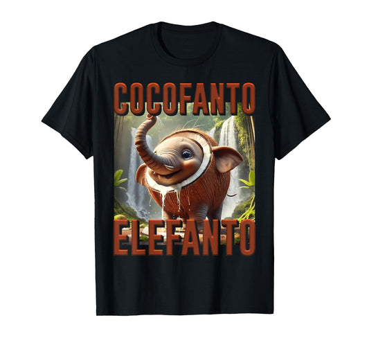 Cocofanto Elephanto Italian Brainrot Monsters AI Kids T-Shirt