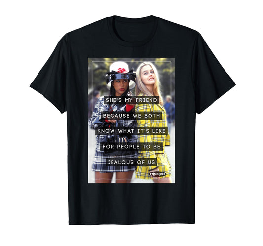 Clueless Cher & Dionne She's My Friend Graphic T-Shirt T-Shirt