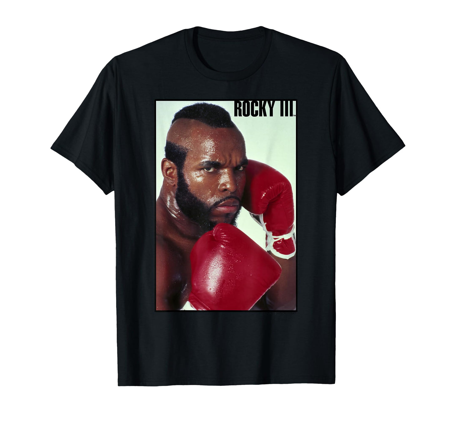 Rocky 3 Clubber Lang Fight Pose Full Color Poster T-Shirt