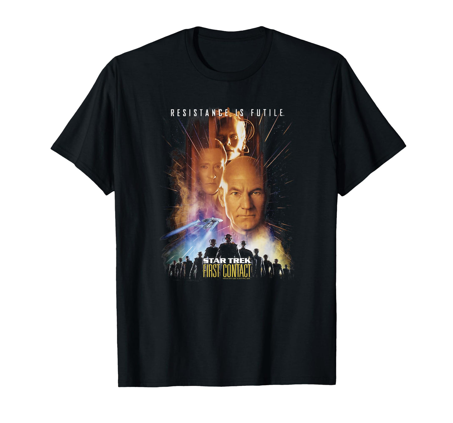 Star Trek First Contact Movie T-Shirt