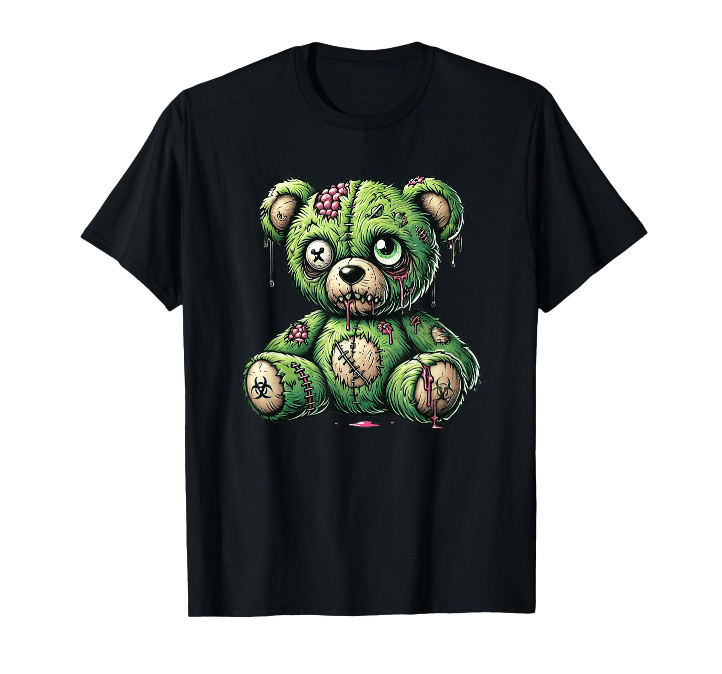 Zombie Bear Halloween Zombie Teddy Zombie Lover T-Shirt