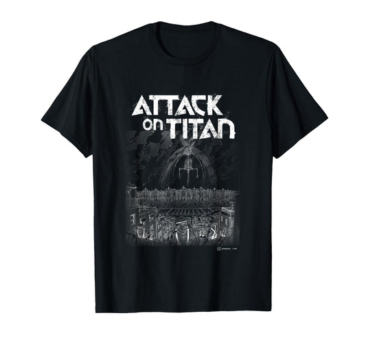 Attack on Titan The Rumbling Big Epic Battle Manga Poster T-Shirt