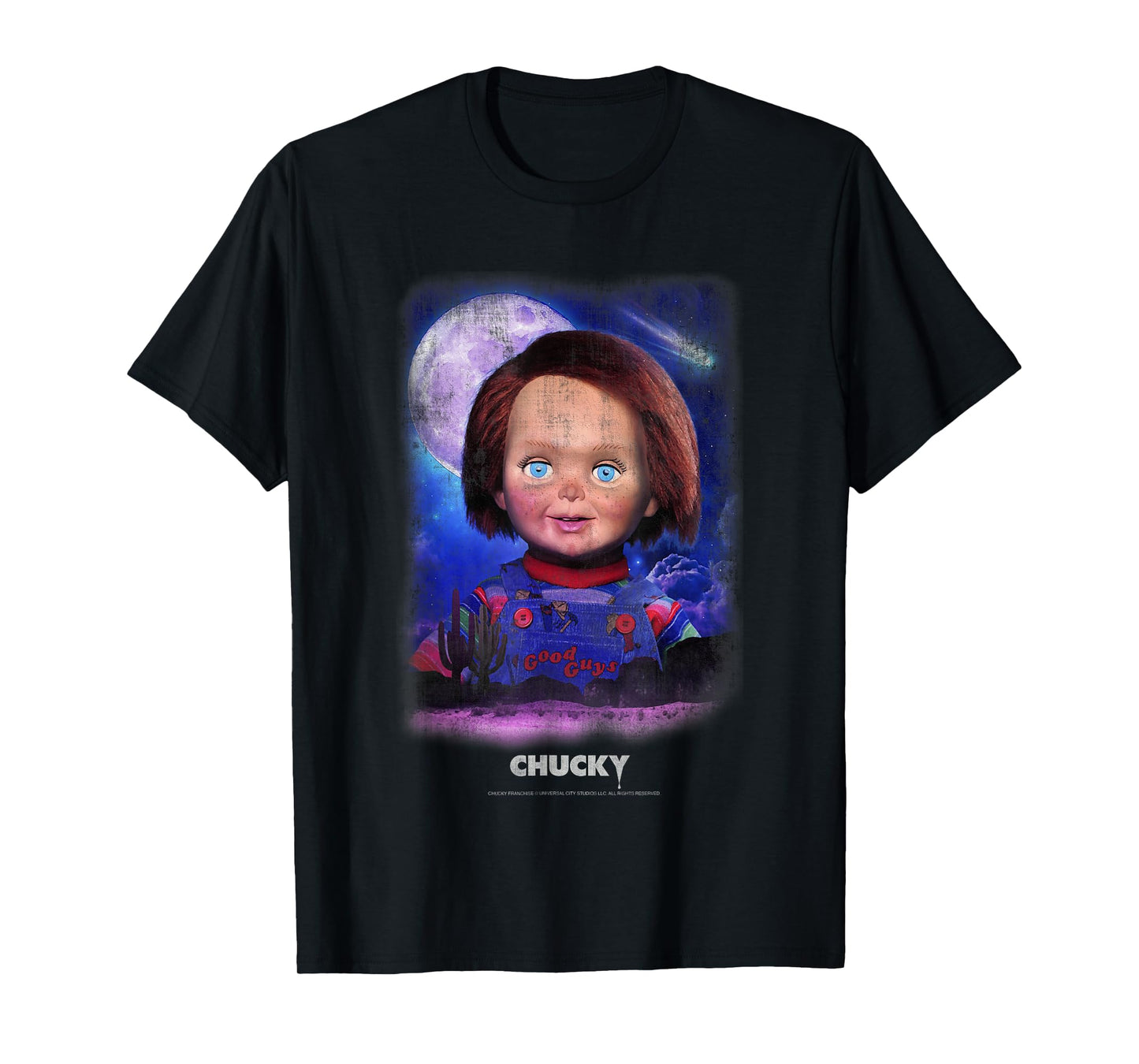 Chucky Think Positive Vintage Style T-Shirt