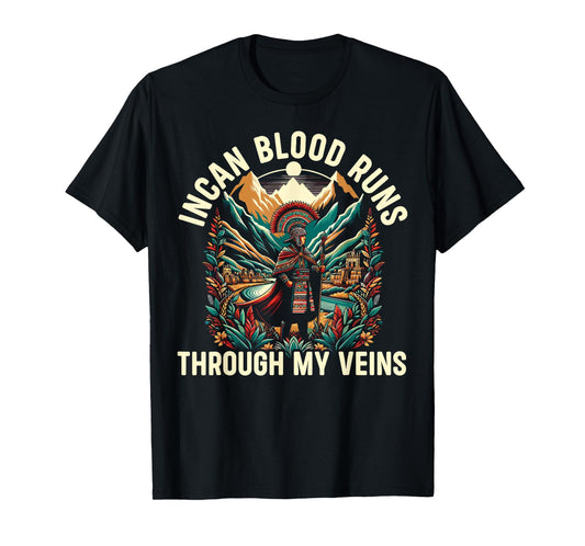 Incan Warrior South America Peru Peruvian Inca Empire T-Shirt