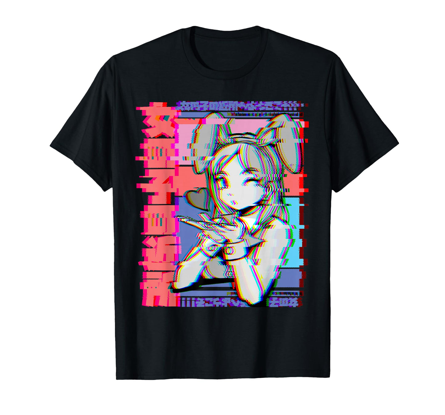 Vaporwave Aesthetic Japanese Retro Anime Girl T-Shirt