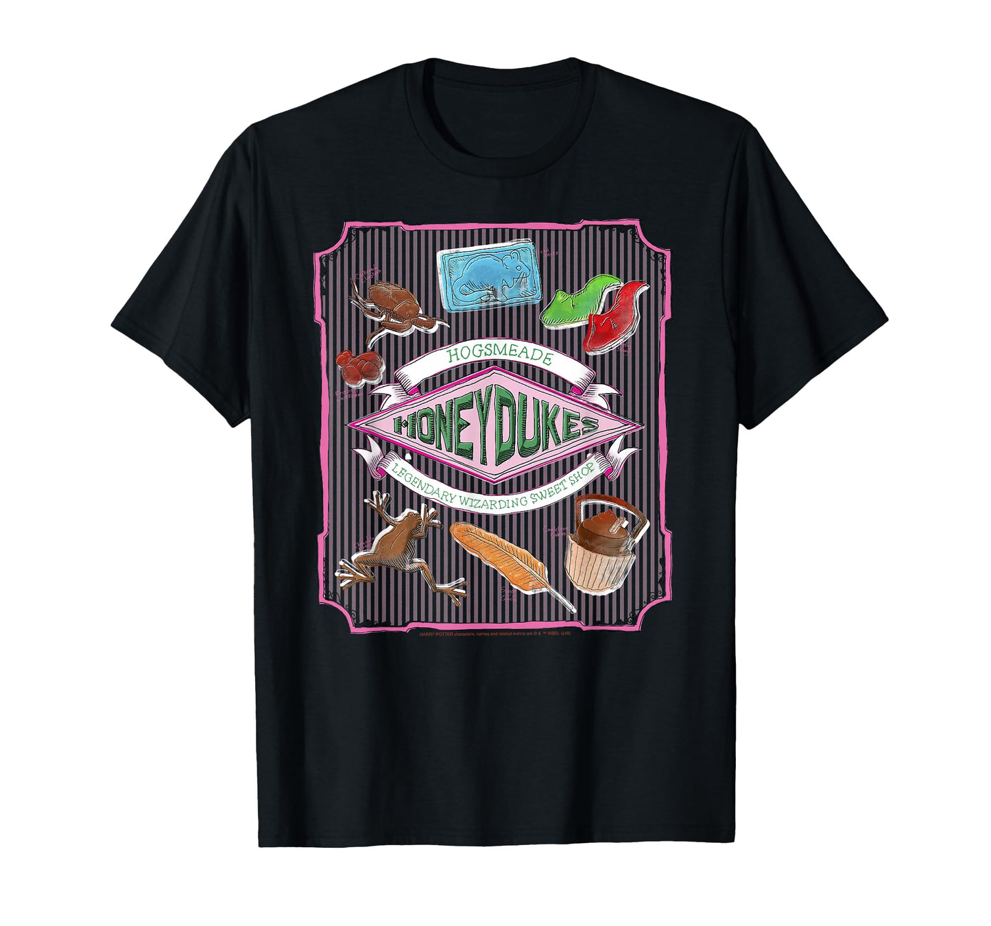 Harry Potter Honeydukes Treats Poster T-Shirt