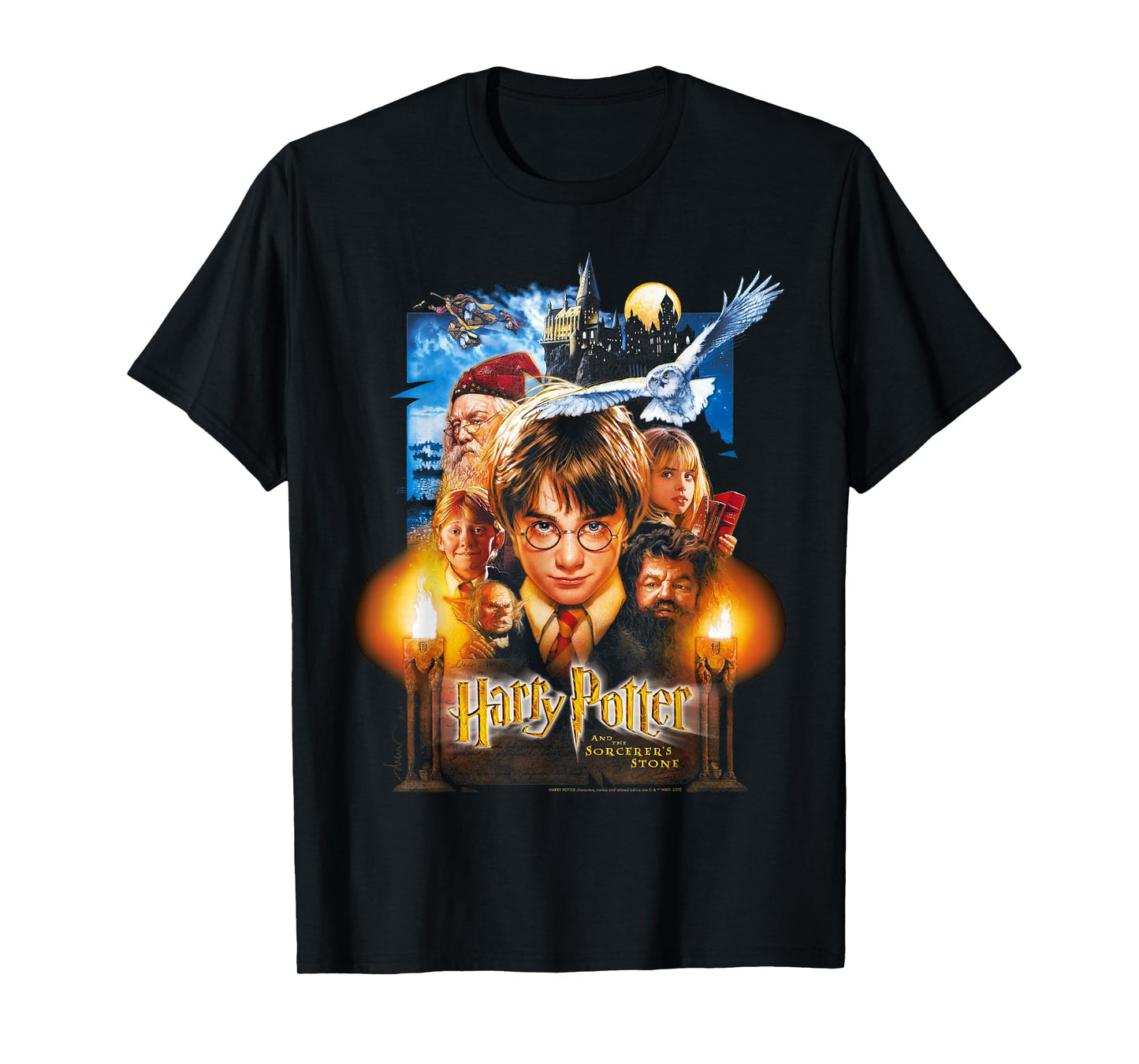 Harry Potter And The Sorcerer's Stone Poster T-Shirt