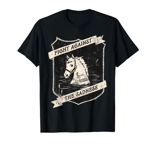 Vintage Fight Against The Sadness T-Shirt