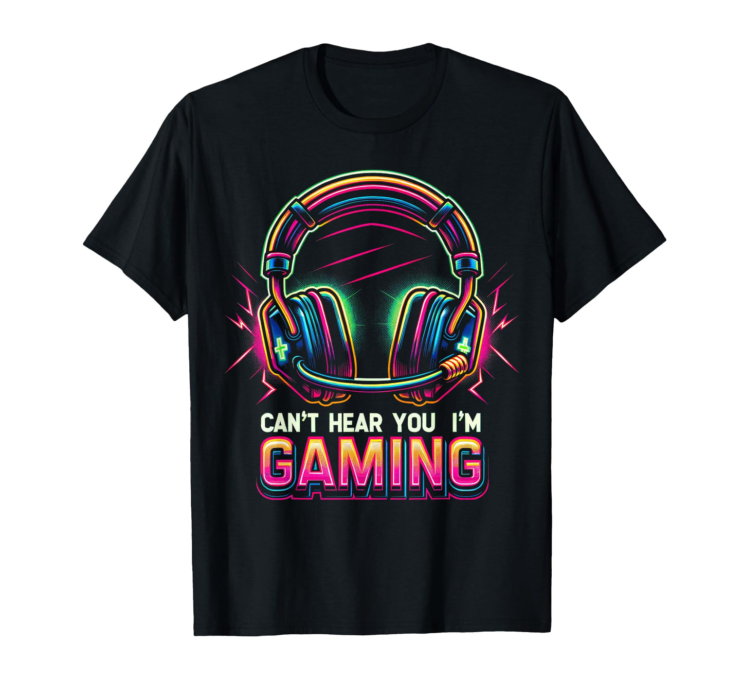 Funny Gamer Shirt for Boys Teens Men Video Gaming Graphic T-Shirt