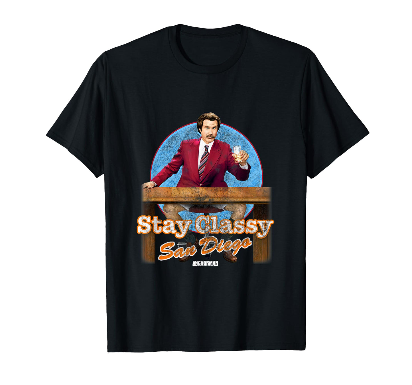 Anchorman Stay Classy San Diego T-Shirt