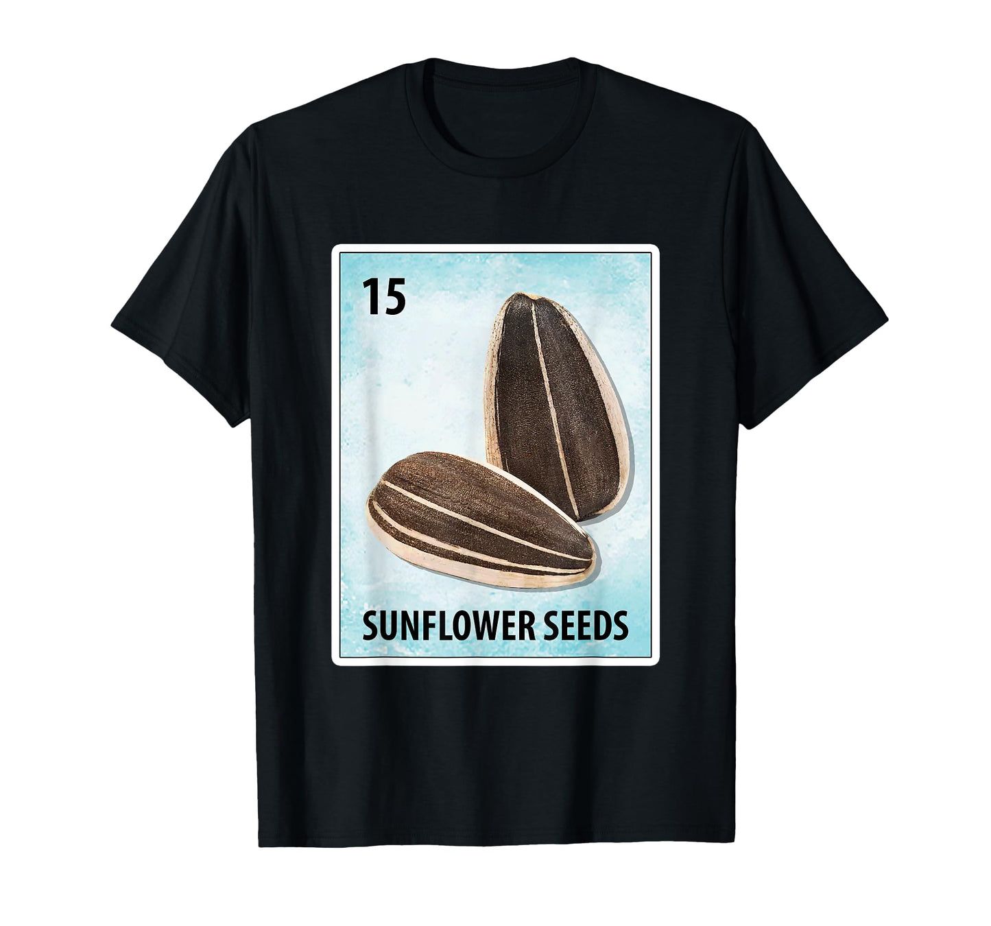 Sunflower Seeds Mexican Cards T-Shirt