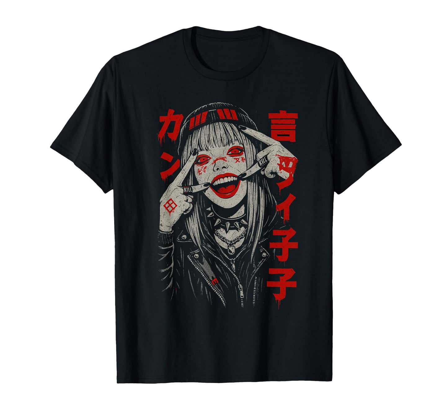 Japanese Streetwear Futuristic Retro Techwear | Anime Manga T-Shirt