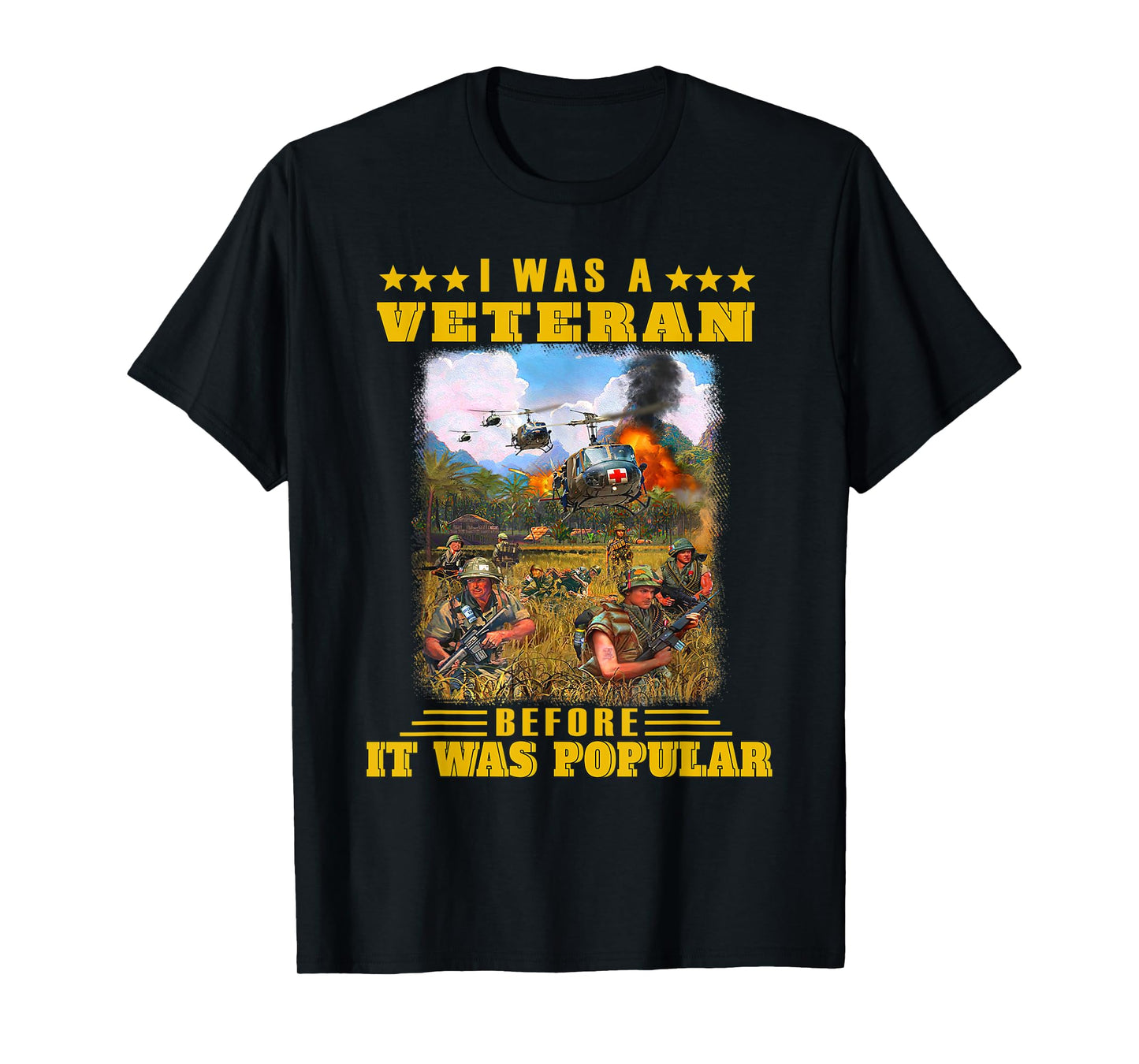 I Was Veteran Before It Was Popular T-Shirt
