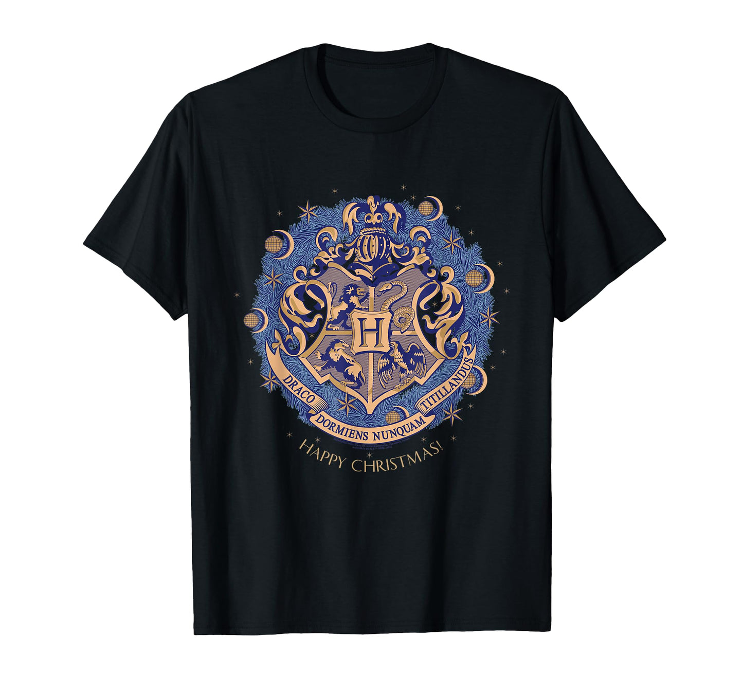 Harry Potter Happy Christmas from Hogwarts Christmas T-Shirt
