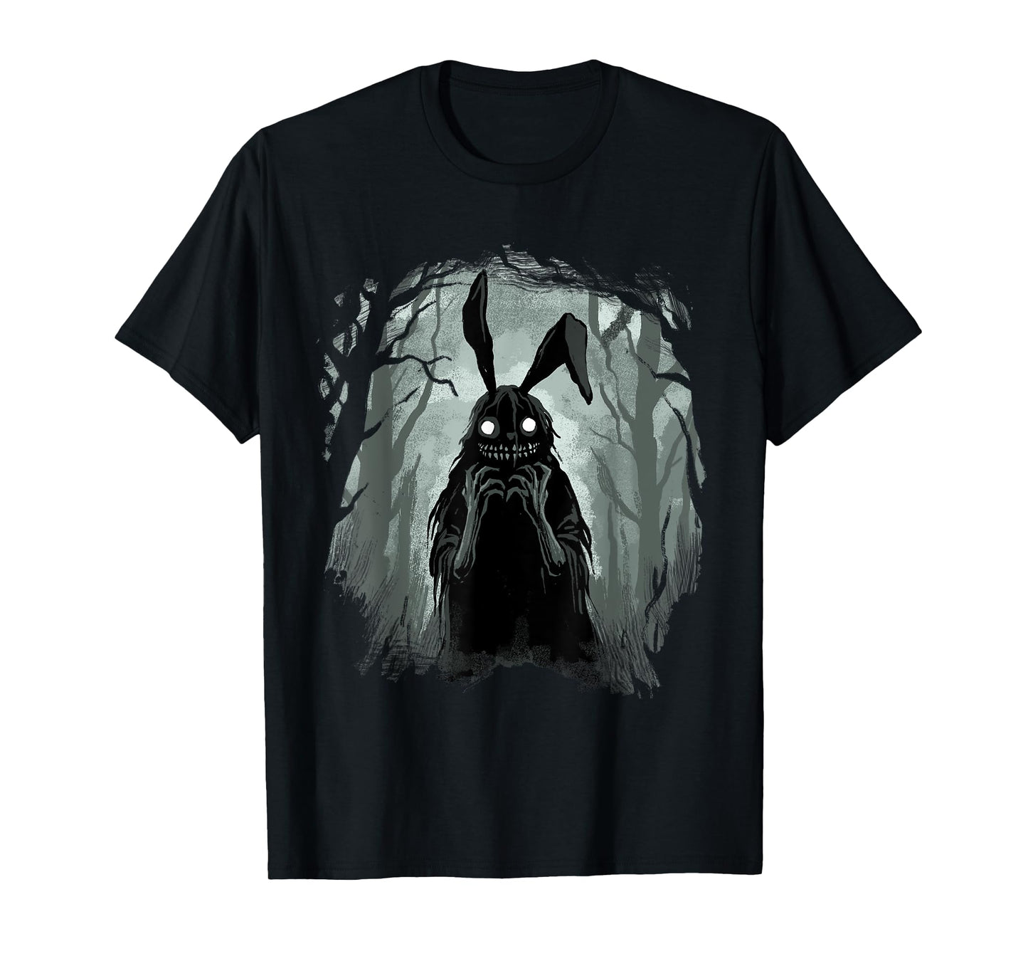 Gothic Shirt Creepy Bunny Goth Rabbit Evil Rabbit Weirdcore T-Shirt