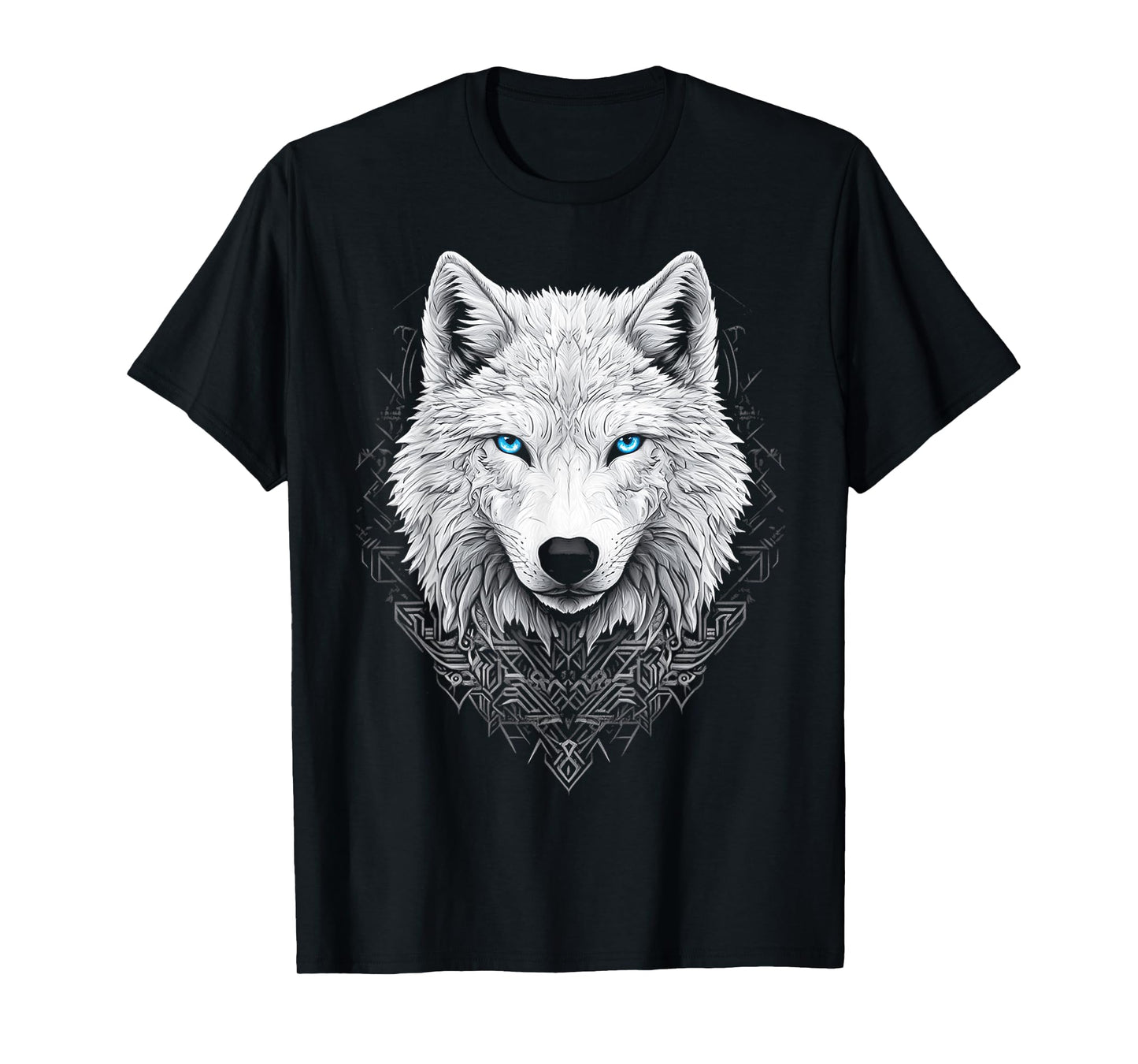 Artic Wolf Animal Graphic Illustration Artic Wolf T-Shirt