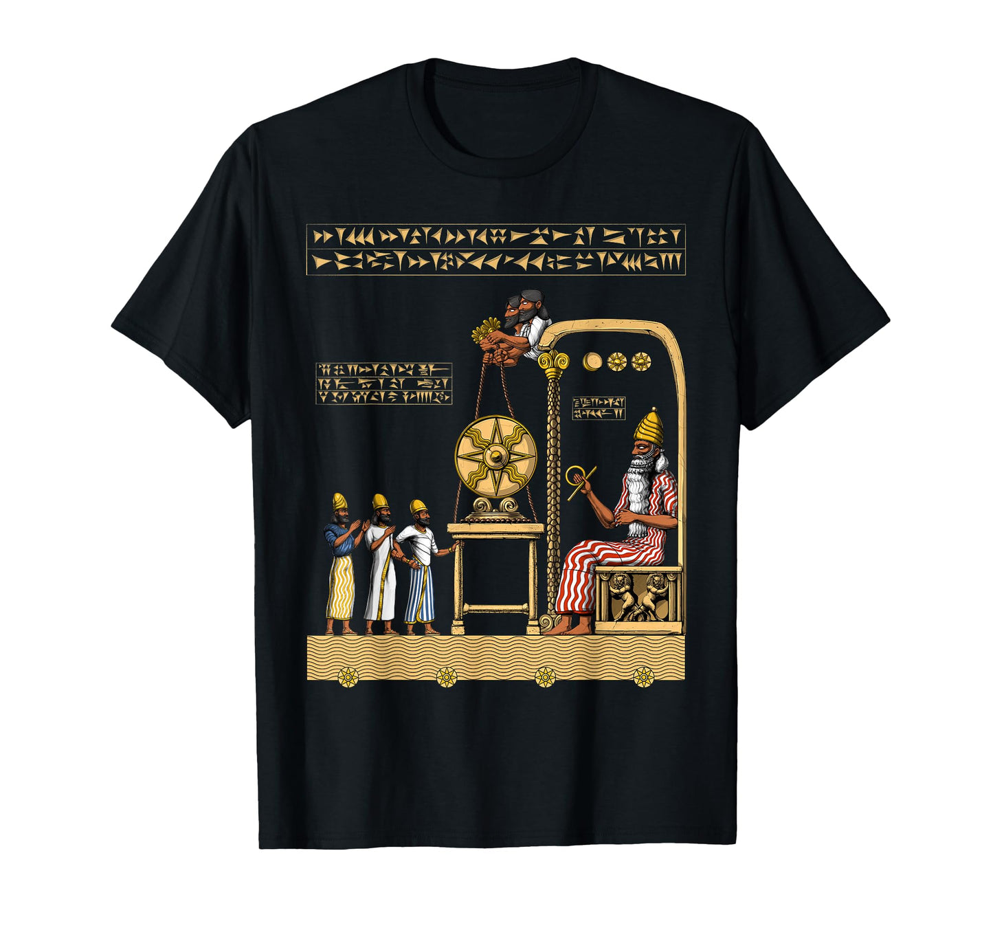 Anunnaki Alien Sumerian Gods Ancient Babylonian T-Shirt