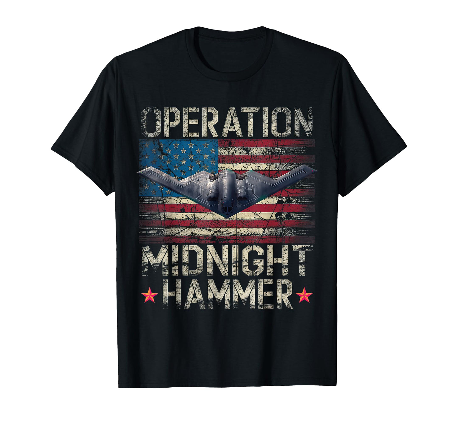 B-2 Stealth Jet Shirt Operation Midnight Hammer T-Shirt