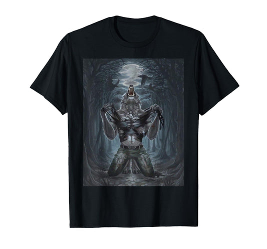 Werewolf Ripping Off meme T-Shirt