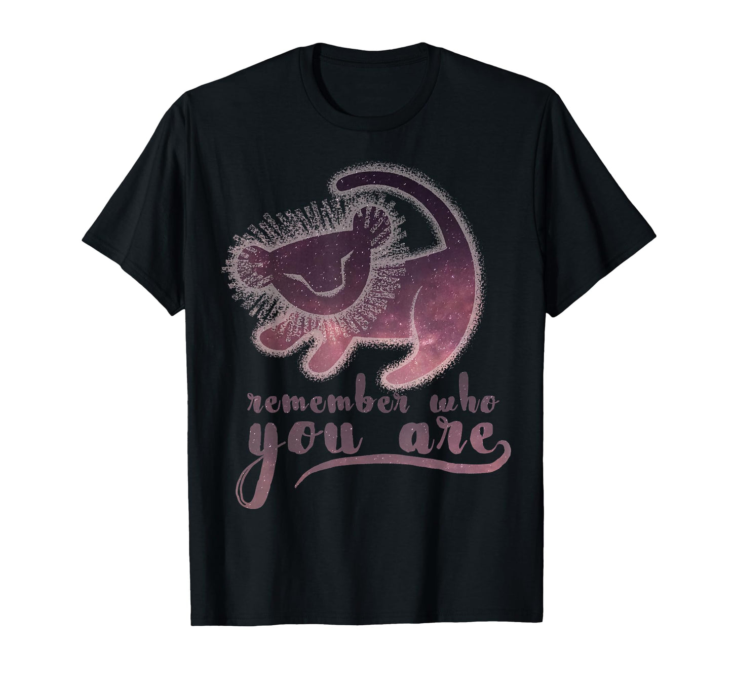 Disney The Lion King Remember Who You Are Simba Painting T-Shirt