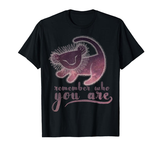 Disney The Lion King Remember Who You Are Simba Painting T-Shirt