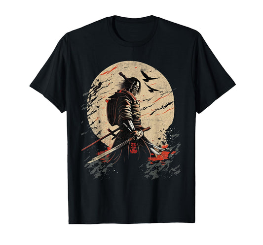 Ancient Japanese Samurai Shirt Bushido Code Warrior Gifts T-Shirt