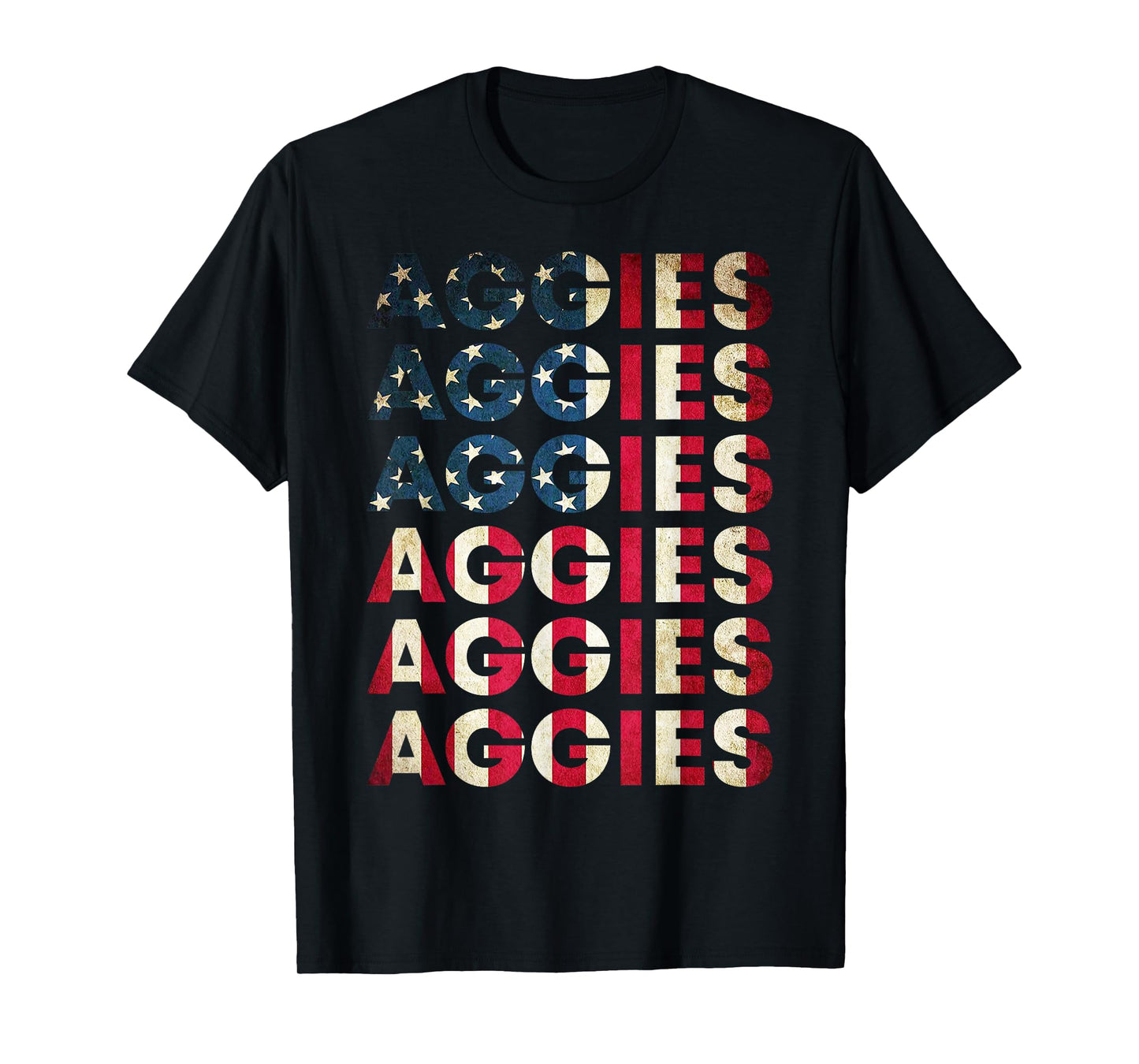Retro Vintage Aggies Men Women Kids T-Shirt