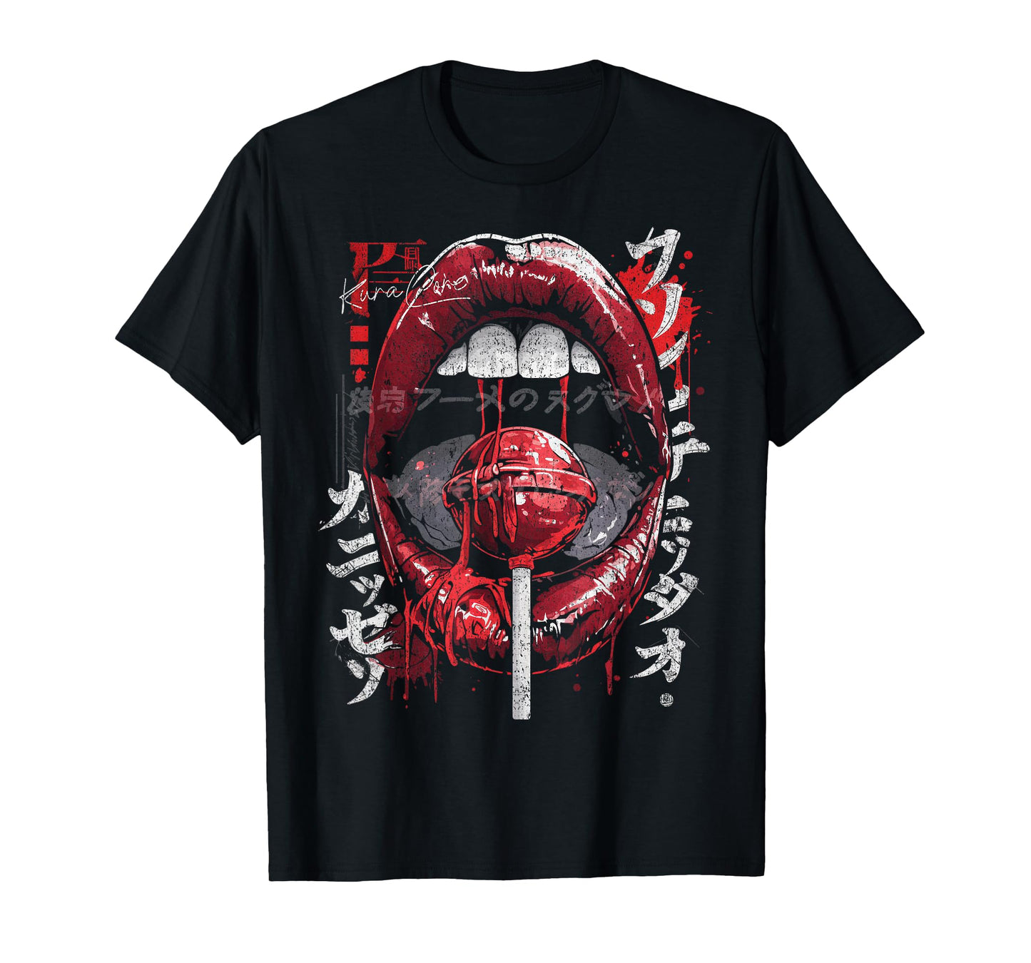 Japanese Streetwear Cyberpunk Y2K Retro Techwear Manga Anime T-Shirt