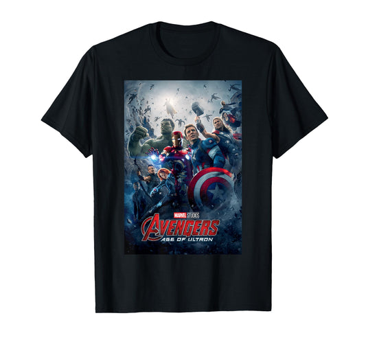 Marvel Studios Avengers 2 Movie Poster Graphic T-Shirt T-Shirt