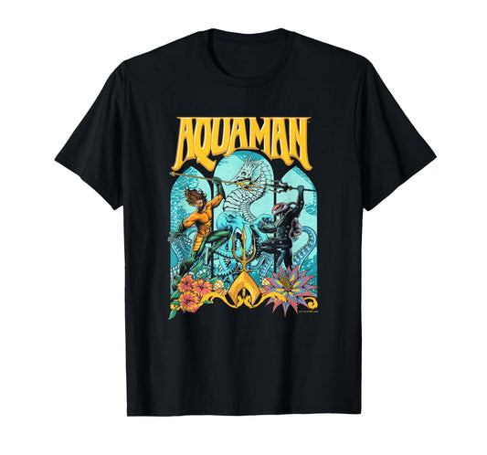Aquaman And The Lost Kingdom Black Manta Epic Battle T-Shirt