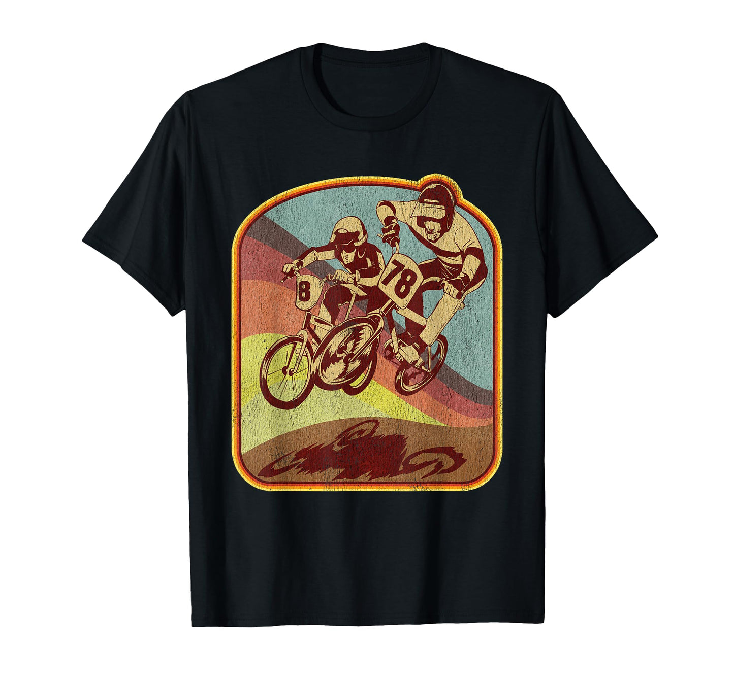 Vintage 80s BMX Rad Distressed Graphic T-Shirt