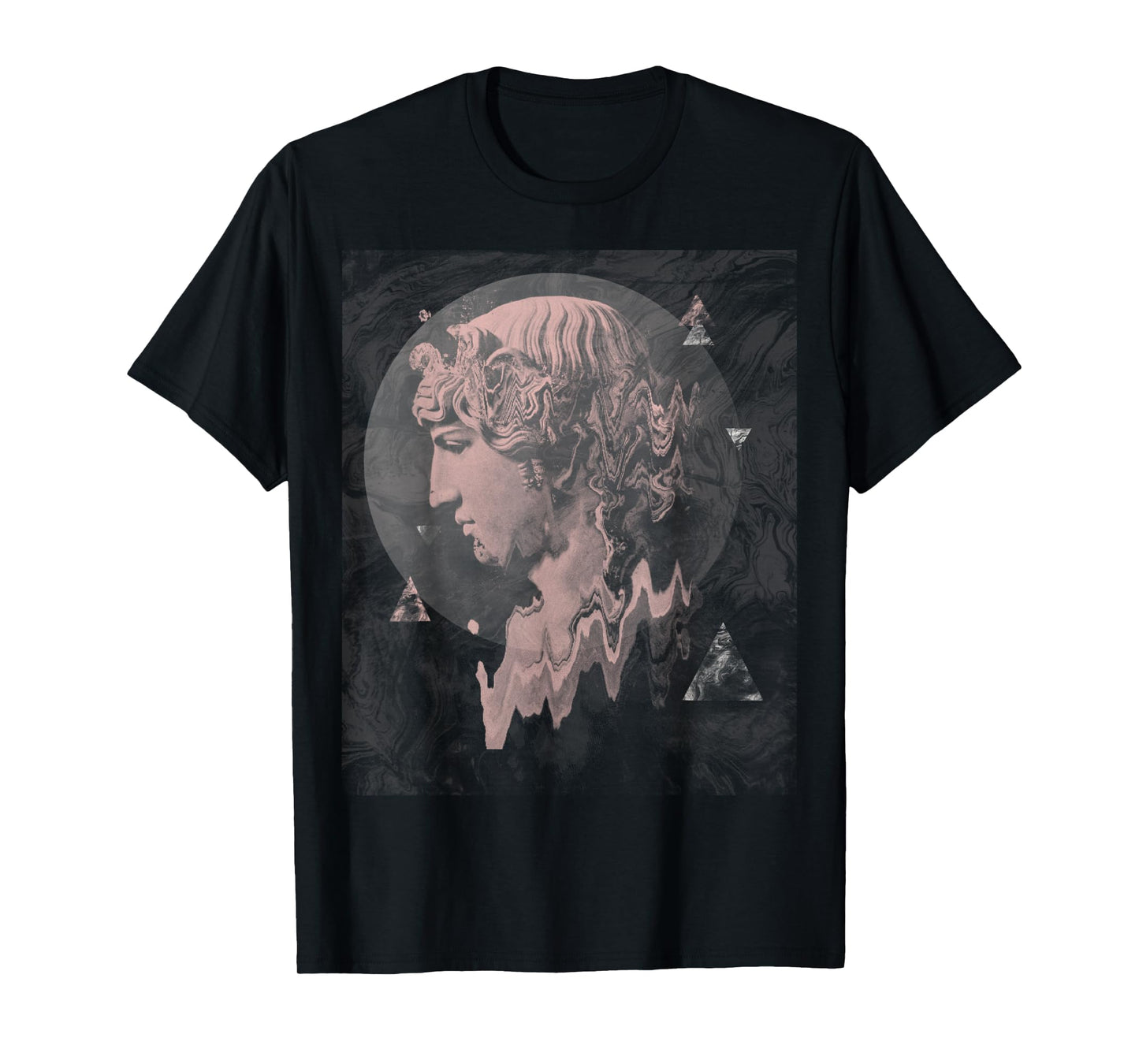 Vaporwave Aesthetic Retro 80s 90s Statue Japanese Otaku Art T-Shirt