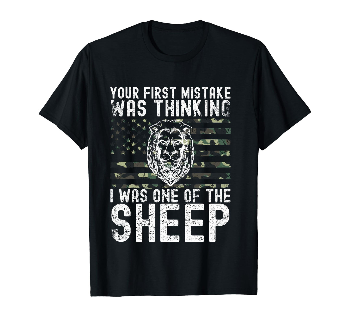 Your First Mistake Was Thinking I Was One Of The Sheep Long Sleeve T-Shirt