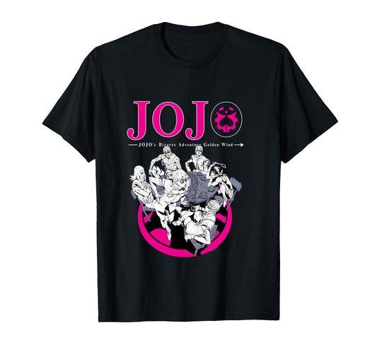 JoJo's Bizarre Adventure Part 5 Golden Wind Bruno's Gang Long Sleeve T-Shirt