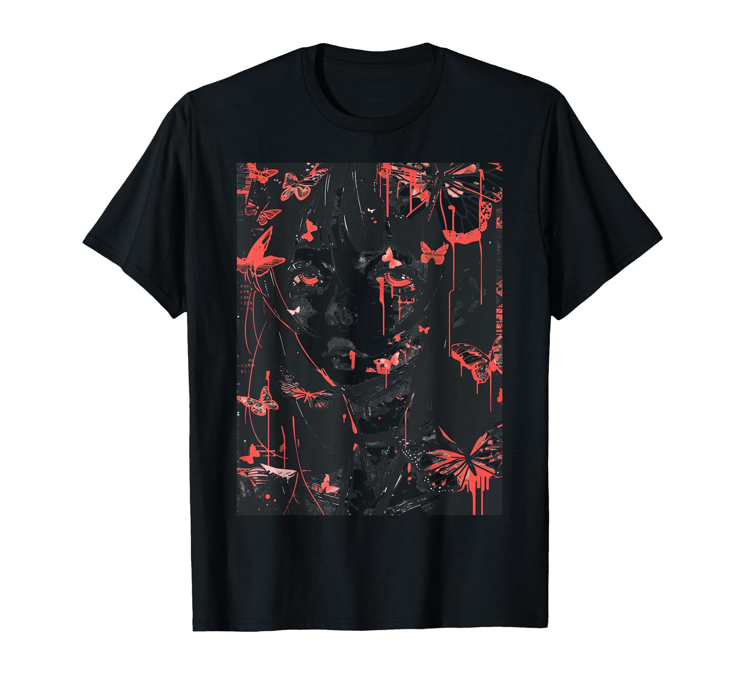 Anime Japanese Goth Tokyo City Kyoto Emo T-Shirt