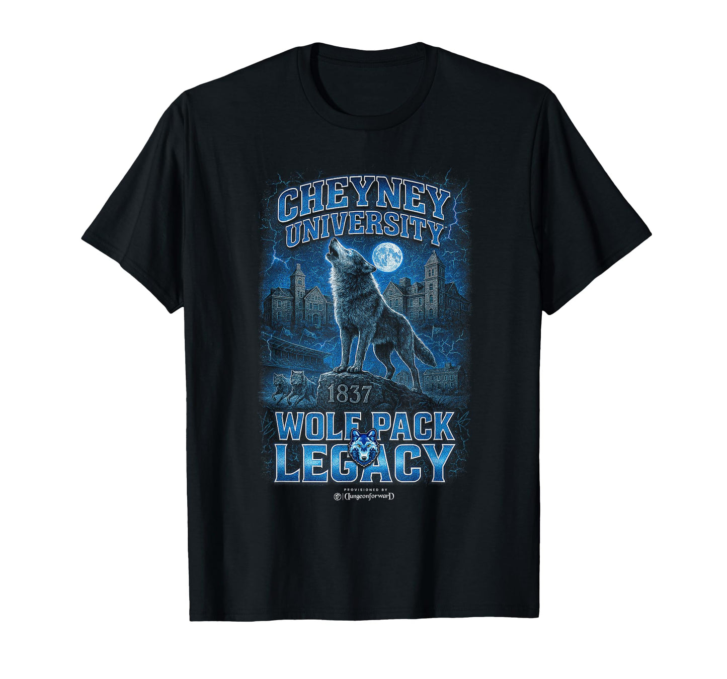 Cheyney University - The Yard HBCU Bootleg T-Shirt