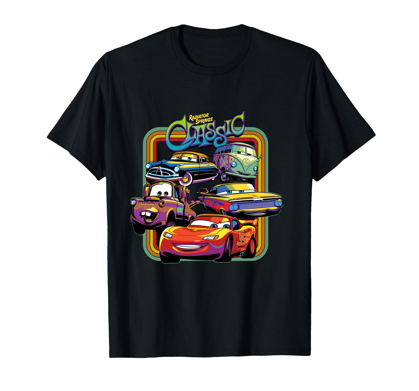 Disney Pixar Cars Radiator Springs Classic Long Sleeve T-Shirt